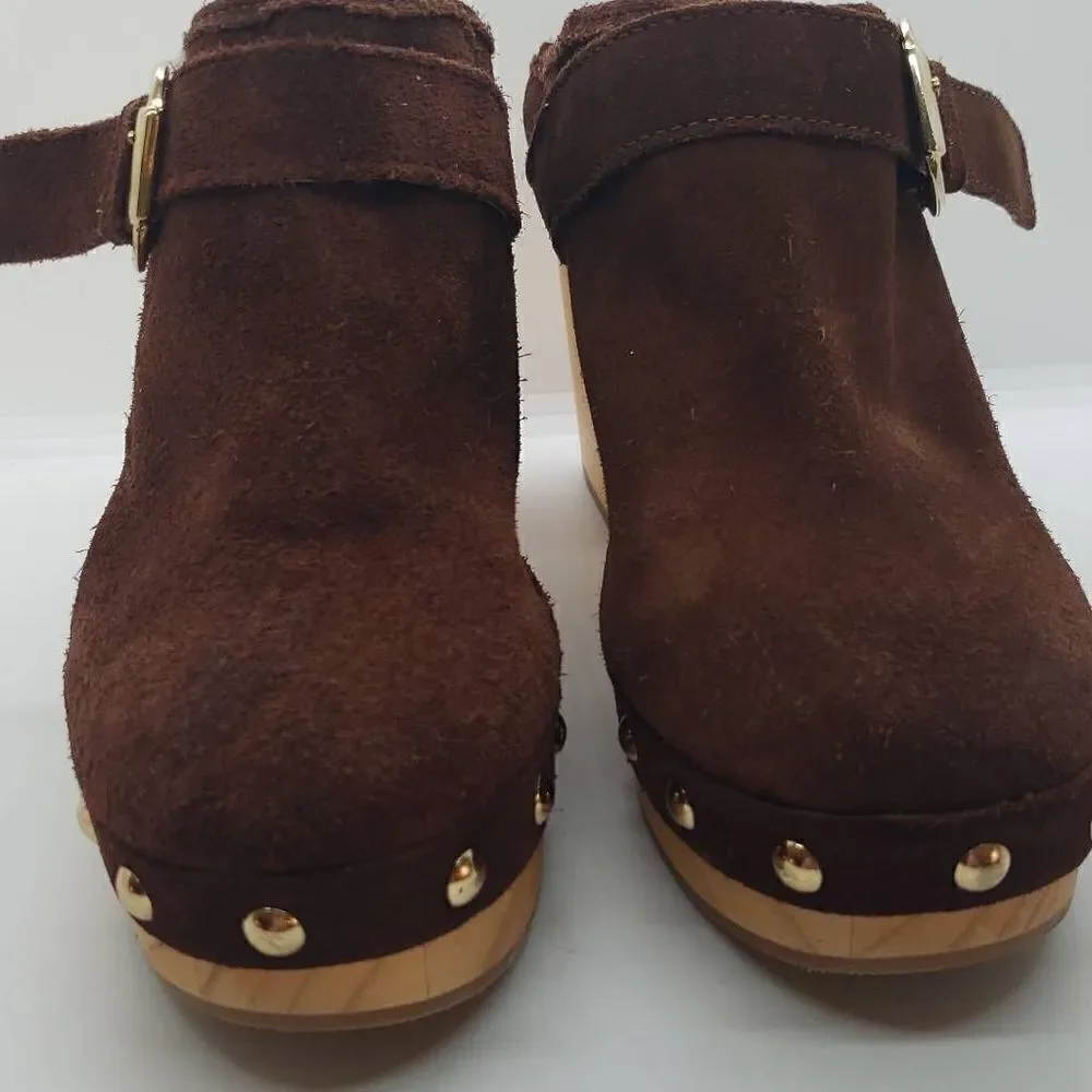 Steve Madden Women Hilde Mule Suede Leather Brown Size 8.5 - Picture 8 of 8